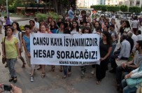 Adana'da Kadın Cinayetleri Protestosu