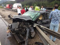 Bolu'da Trafik Kazası Açıklaması 1 Yaralı