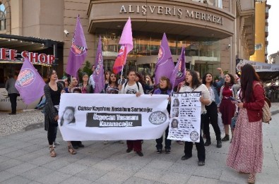 Eskişehir'de Kadın Cinayetleri Protestosu