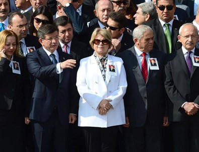 Tansu Çiller Demirel'in cenaze töreninde