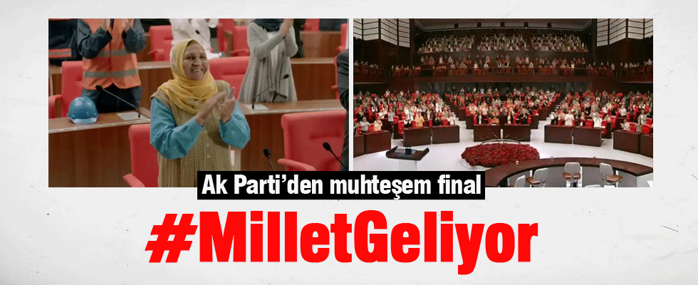 AK Parti'den muhteşem final!