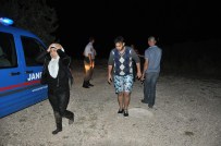 TAŞBURUN - Aydın'da kaçakları taşıyan bot battı