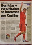 CASILLAS - Beşiktaş Ve Fenerbahçe'nin Casillas İle İlgilendiği İddiası