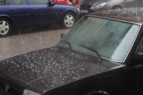 PAZAR ESNAFI - Beyşehir'de Dolu Yağışı