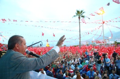 Cumhurbaşkanı Erdoğan İskenderun'da