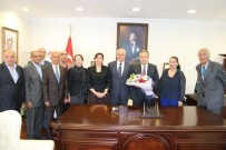 ALI FIDAN - Düzce Dernekler Federasyonundan Valiye Ziyaret