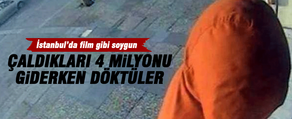 İstanbul Fatih'te film gibi soygun!