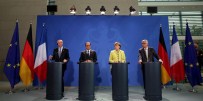 Merkel Ve Hollande Avrupa'nın Sanayi Patronlarıyla Buluştu