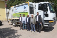Şereflikoçhisar Belediyesine Çöp Toplama Kamyonu Hibe Edildi