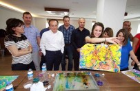 EBRU SANATı - Tredaş Çalışanları Ebru Sanatına İlgi Gösterdi