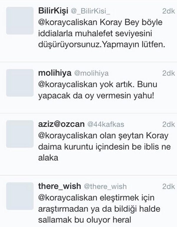 Koray Çalışkan'ın o tweetleri alay konusu oldu