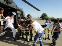 AMBULANS HELİKOPTER - Askeri Ve 112 Helikopterleri Hayat Kurtardı