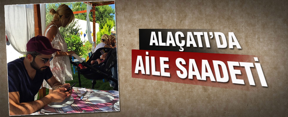 Ece Erken'in aile saadeti