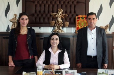 HDP Eş Genel Başkanı Yüksekdağ Saray'da