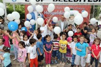 ÇOCUK İFTARI - Minik Yürekler Müslümanlar İçin Gökyüzüne Balon Uçurdu