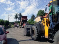 KANDILLI - Kandilli'deki  Yol Çalışmaları