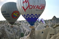 REKOR DENEMESİ - Kapadokya'da Yamaç Paraşütüyle Dünya Rekoru Denemesi