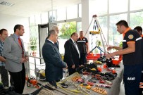 AMIR ÇIÇEK - Vali Çiçek Afet Müdahale Planı Tatbikatı'na Katıldı