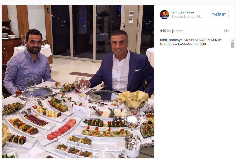 Sedat Peker'le paylaştığı fotoğraf tepki çekti