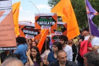 HALKEVLERI - Halkevleri'nden TBMM Önünde Eylem