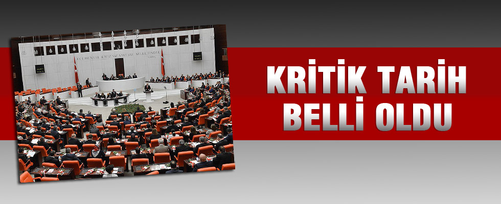 Meclis Başkanı seçim tarihi belli oldu