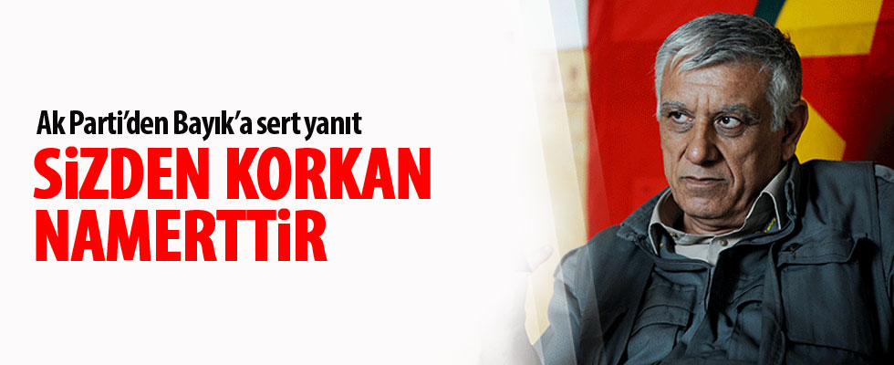 Metiner'den Cemil Bayık'a cevap:Sizden korkan namerttir