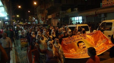 Nusaybin'de Abdullah Öcalan'a Özgürlük Yürüyüşü Yapıldı