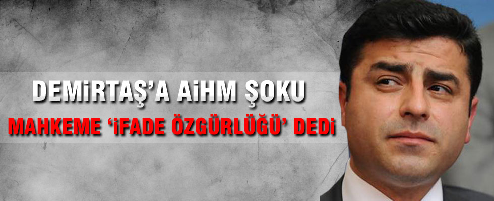 Selahattin Demirtaş AİHM'de açtığı davayı kaybetti
