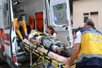 KAFA TRAVMASI - İskeleden Düşen Genç İşçi Ağır Yaralandı