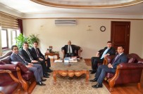 ORHAN ALIMOĞLU - Tayini Çıkan Hakim Ve Savcılardan Alimoğlu'na Veda Ziyareti