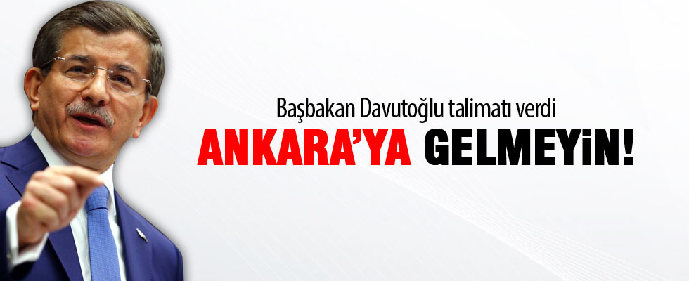Başbakan'dan Doğu ve Güneydoğu vekillerine ültimatom