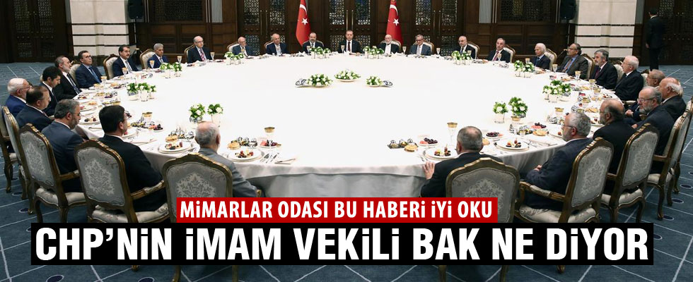 CHP'li İhsan Özkes'in Saray'daki iftar tweeti