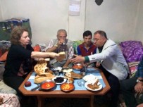 MEHMET YÜCE - Başkan Salman'dan Çat Kapı İftar