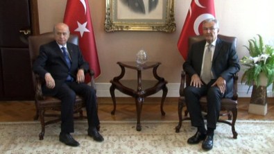 Baykal, Bahçeli görüşmesi başladı