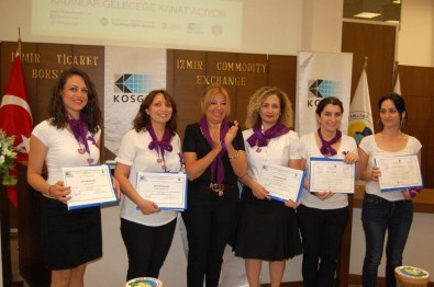 İzmir'in 'Girişimci Kadınları' Sertifikalarını Aldı