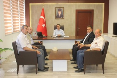 Kaymakam Yavuz'a Nezaket Ziyaretleri Devam Ediyor