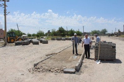 Samsat Belediyesi Yol Çalışmalarına Devam Ediyor