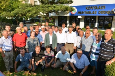 Başkan Böcek'ten Muhtarlara Müjde