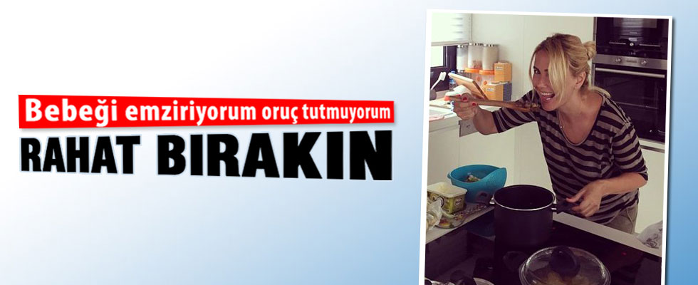 Ece Erken'den oruç açıklaması