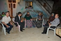 HALIL UYUMAZ - Kaymakam Ve Belediye Başkanından Fakir Ailelere Ziyaret