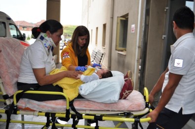 Manisa'da Trafik Kazası Açıklaması 5 Yaralı