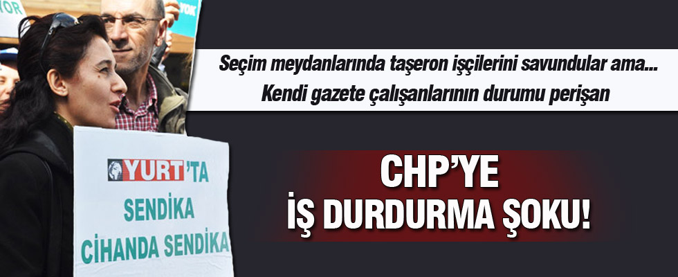 Yurt gazetesinde grev var!