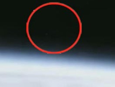 Dünyayı şoke eden görüntüler! UFO mu?