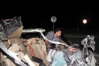 Çankırı'da Trafik Kazası Açıklaması 1 Yaralı