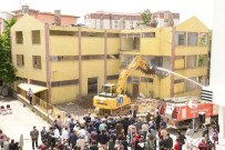 CAHİT BAĞCI - Çorum Kent Meydanı İlk Kazma Vuruldu