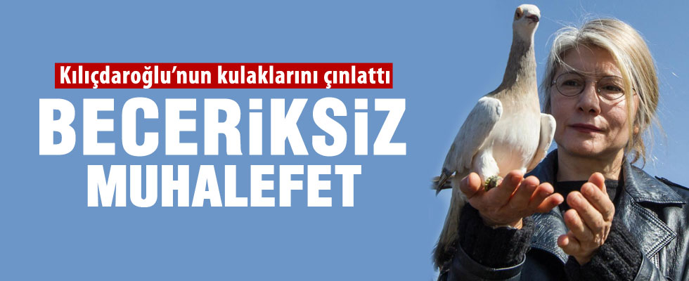 Emine Ülker Tarhan'dan muhalafete sert tepki