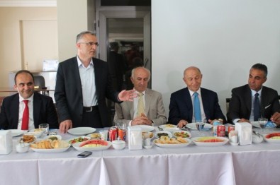 İş Adamlarından AK Parti Bayburt Adayı Ağbal'a Ziyaret