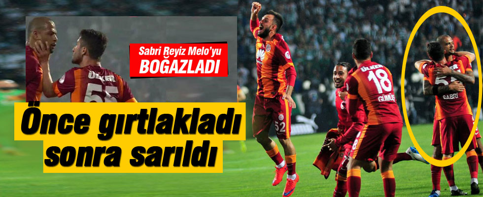 Sabri ve Melo barıştı