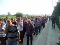 TRAKYA CAM - Şişecam İşçilerinden Eylem