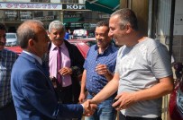 BEŞEVLER - Tevfik Topçu Otokoop Esnafıyla Buluştu